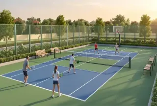 Play Court at HOABL Blue Zone Mumbai