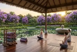 Yoga Pavilion at HOABL Blue Zone Mumbai