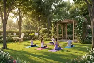 Outdoor Studio at HOABL Blue Zone Mumbai